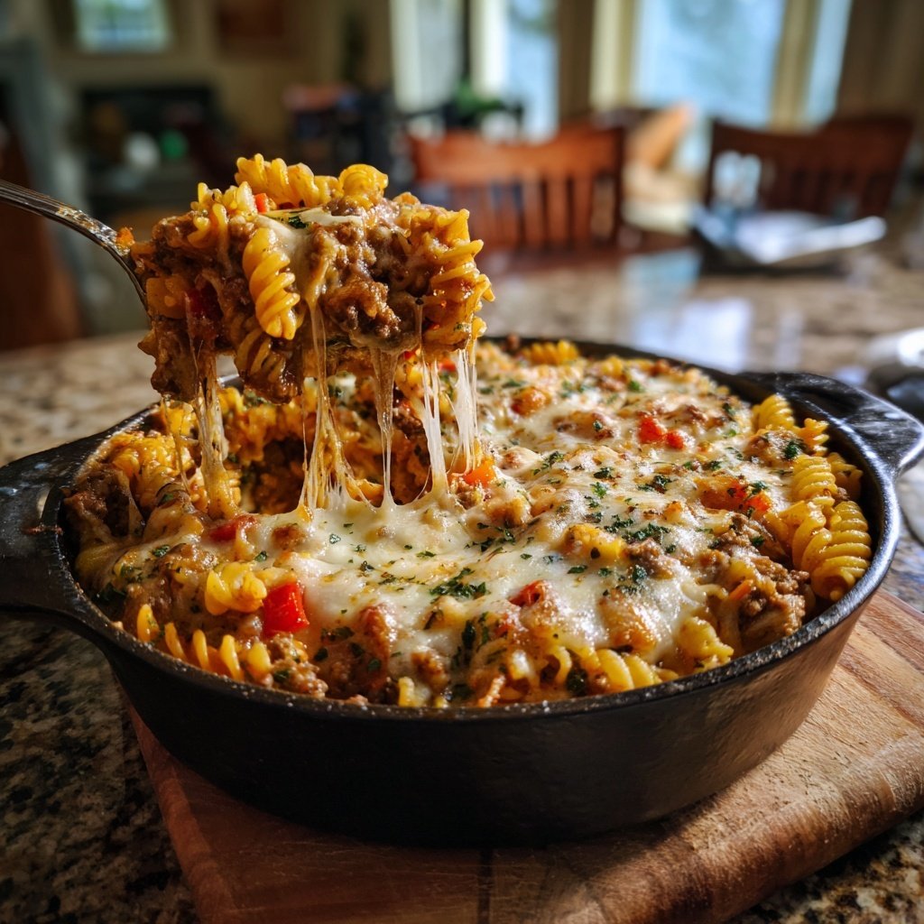 Comforting Taco Pasta Bake