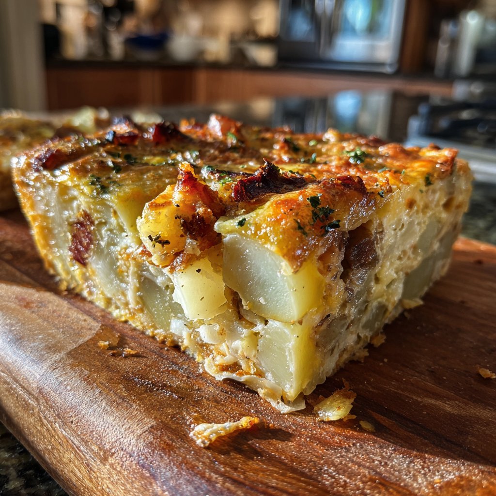 Irish Cheddar Breakfast Casserole